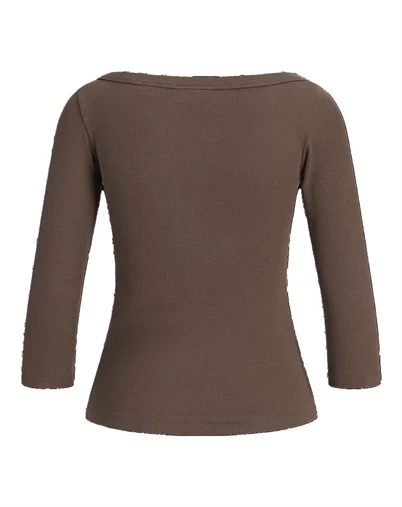 JJXX - JXFifi Boatneck Top - Bracken